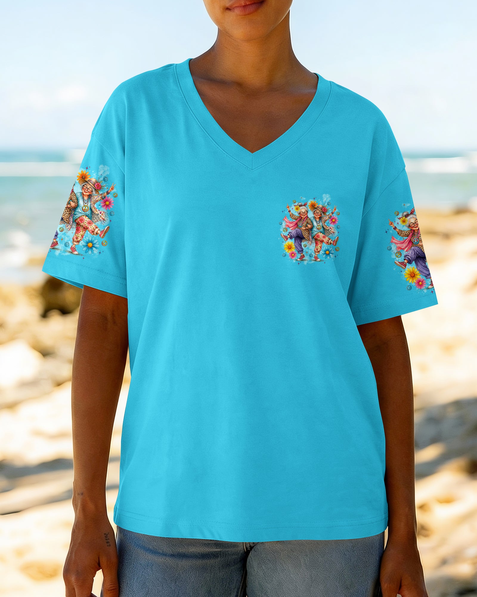 OLD HIPPIES ALL OVER PRINT - TYPQ3107262