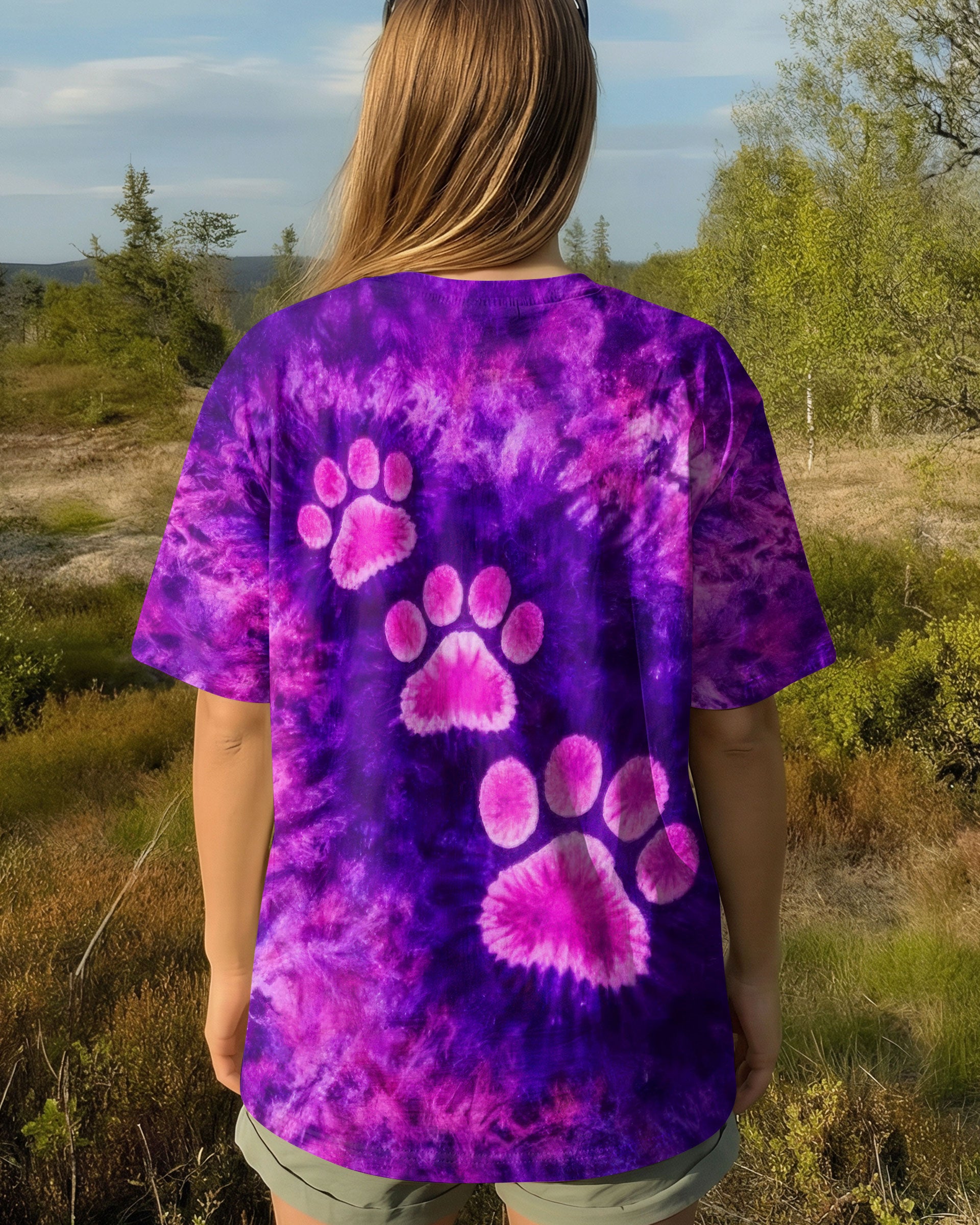 PAW SWIRL ALL OVER PRINT - TLTW1302262