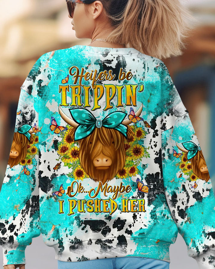 HEIFERS BE TRIPPIN' COW ALL OVER PRINT - TLTW1310237
