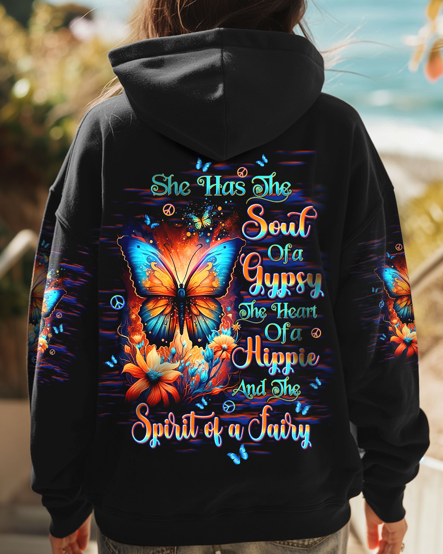 SPIRIT OF A FAIRY BUTTERFLY FLOWER ALL OVER PRINT - TLTW2911245