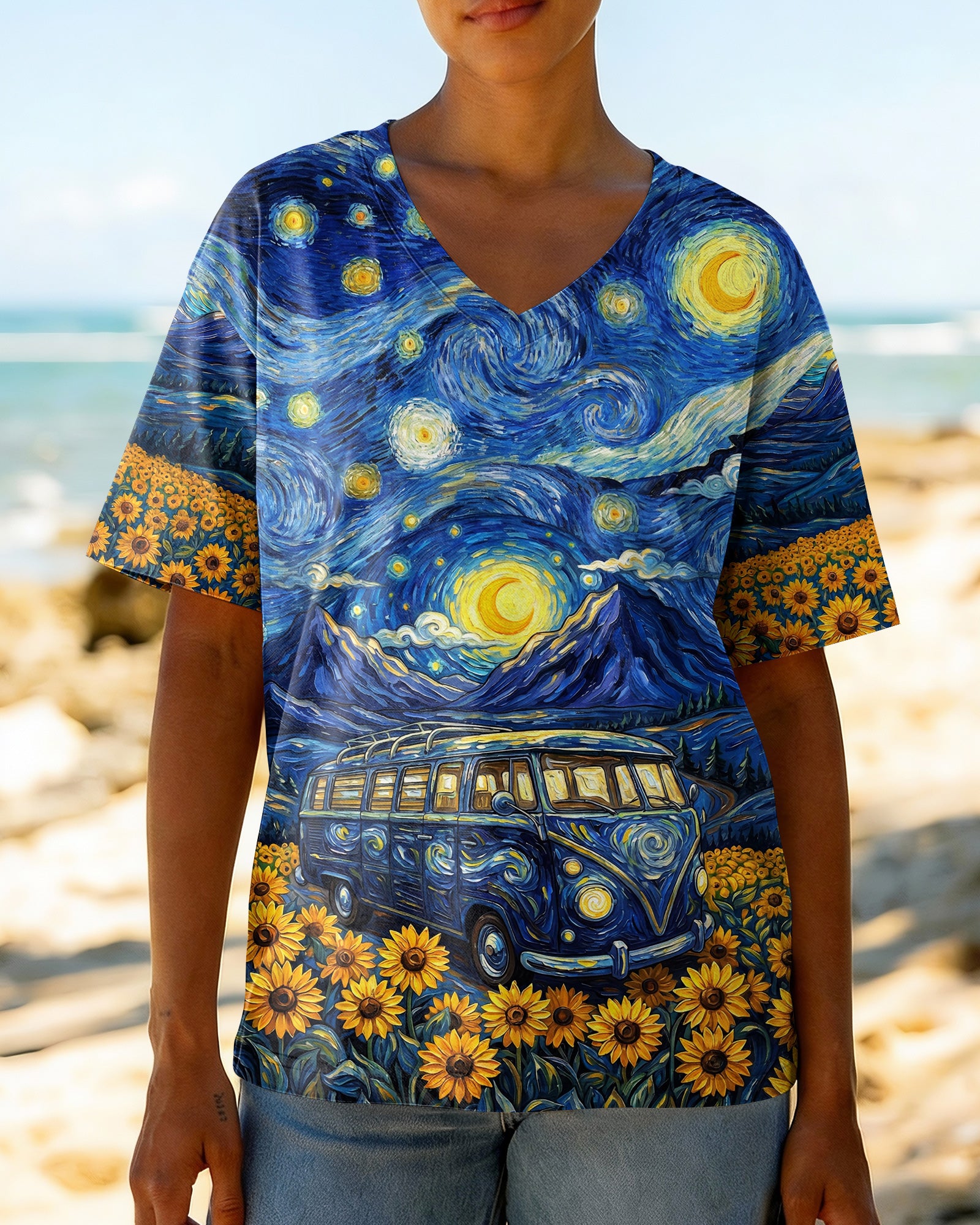 RUNNING AGAINST THE WIND ALL OVER PRINT - TM3003262