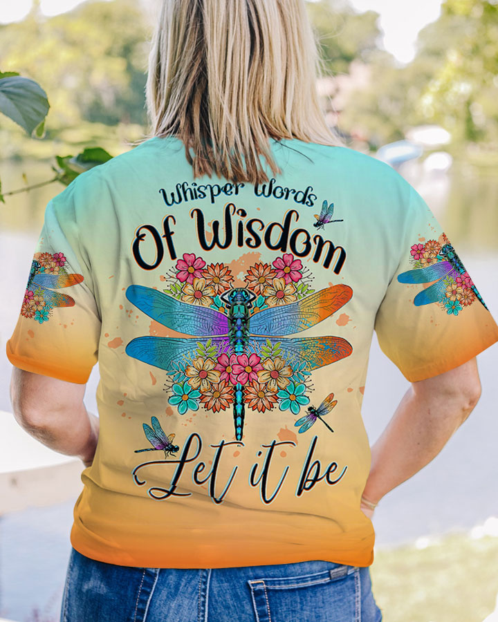 WHISPER WORDS OF WISDOM DRAGONFLY ALL OVER PRINT - TLTW2205234