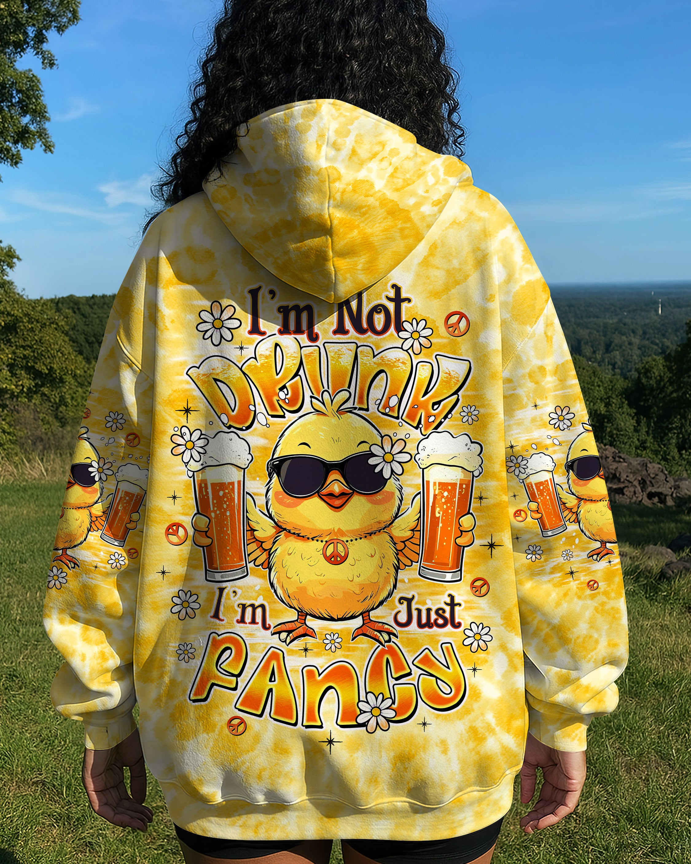 I'M JUST FANCY CHICK ALL OVER PRINT  - TLTW1809252