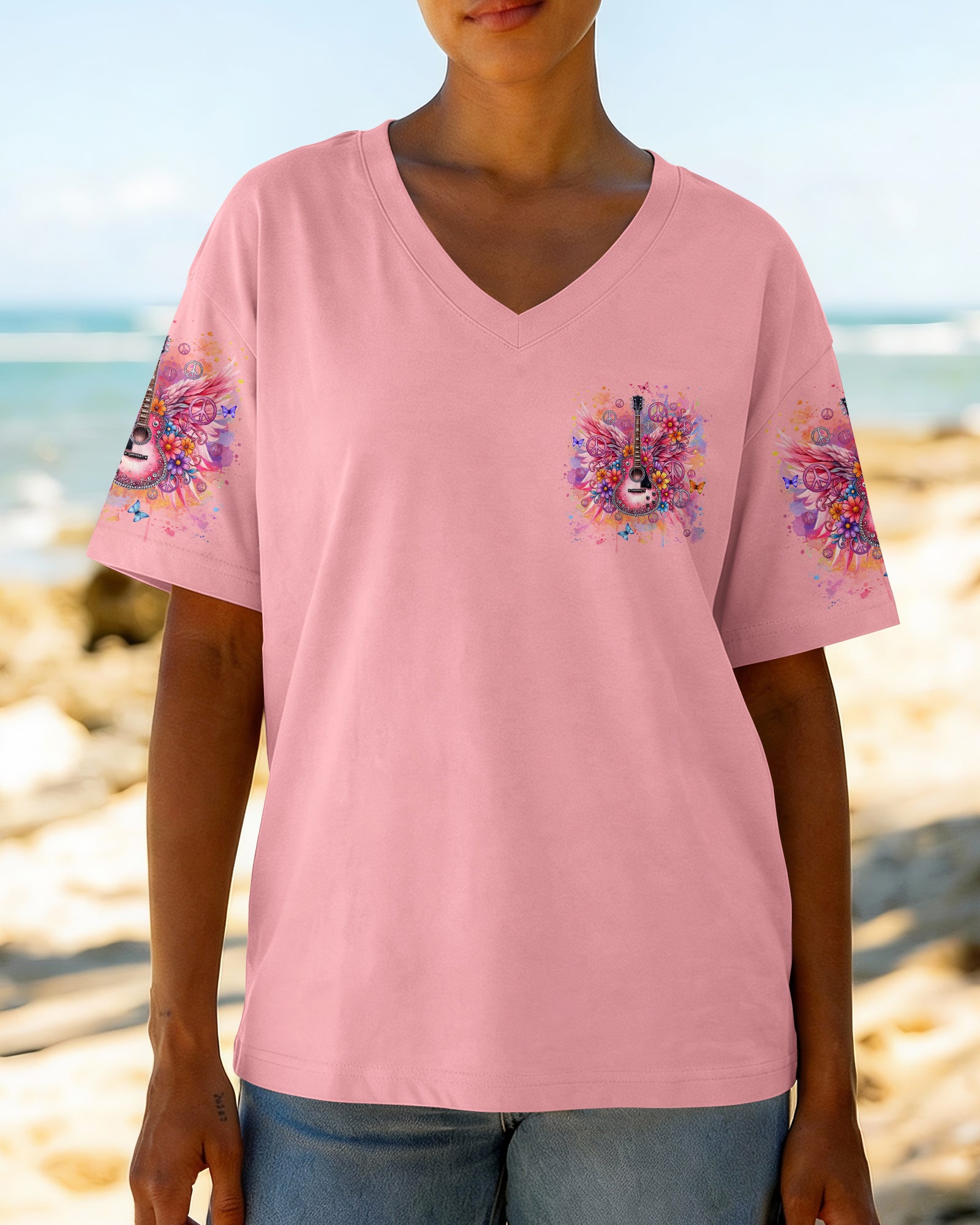 JUST BREATHE GUITAR ALL OVER PRINT - TYLN2403262