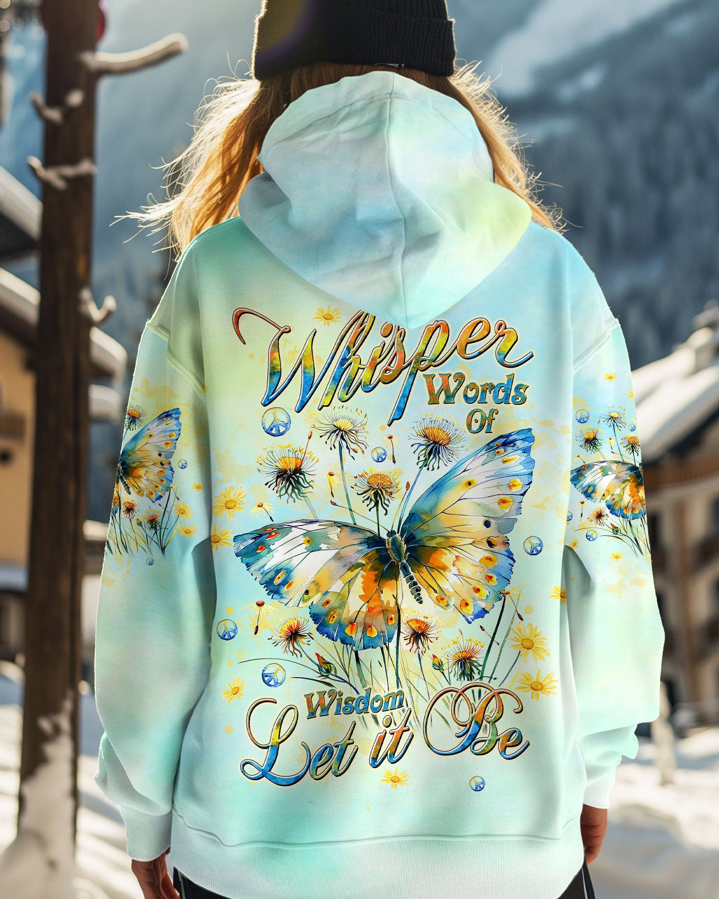 WHISPER WORDS OF WISDOM BUTTERFLY ALL OVER PRINT - TLTW2110245