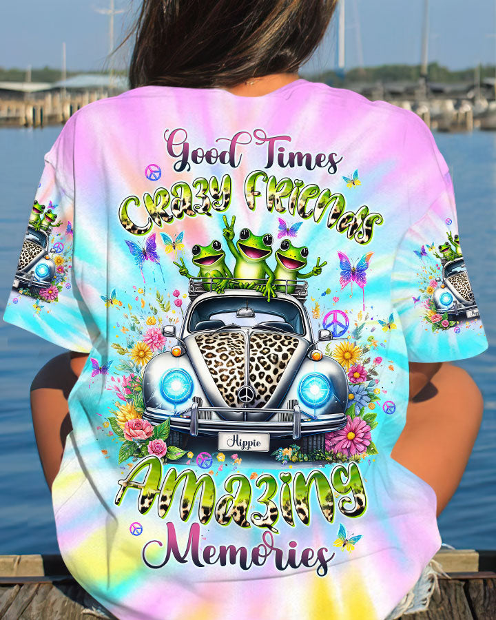 GOOD TIMES CRAZY FRIEND FROG ALL OVER PRINT - TLTW1505243