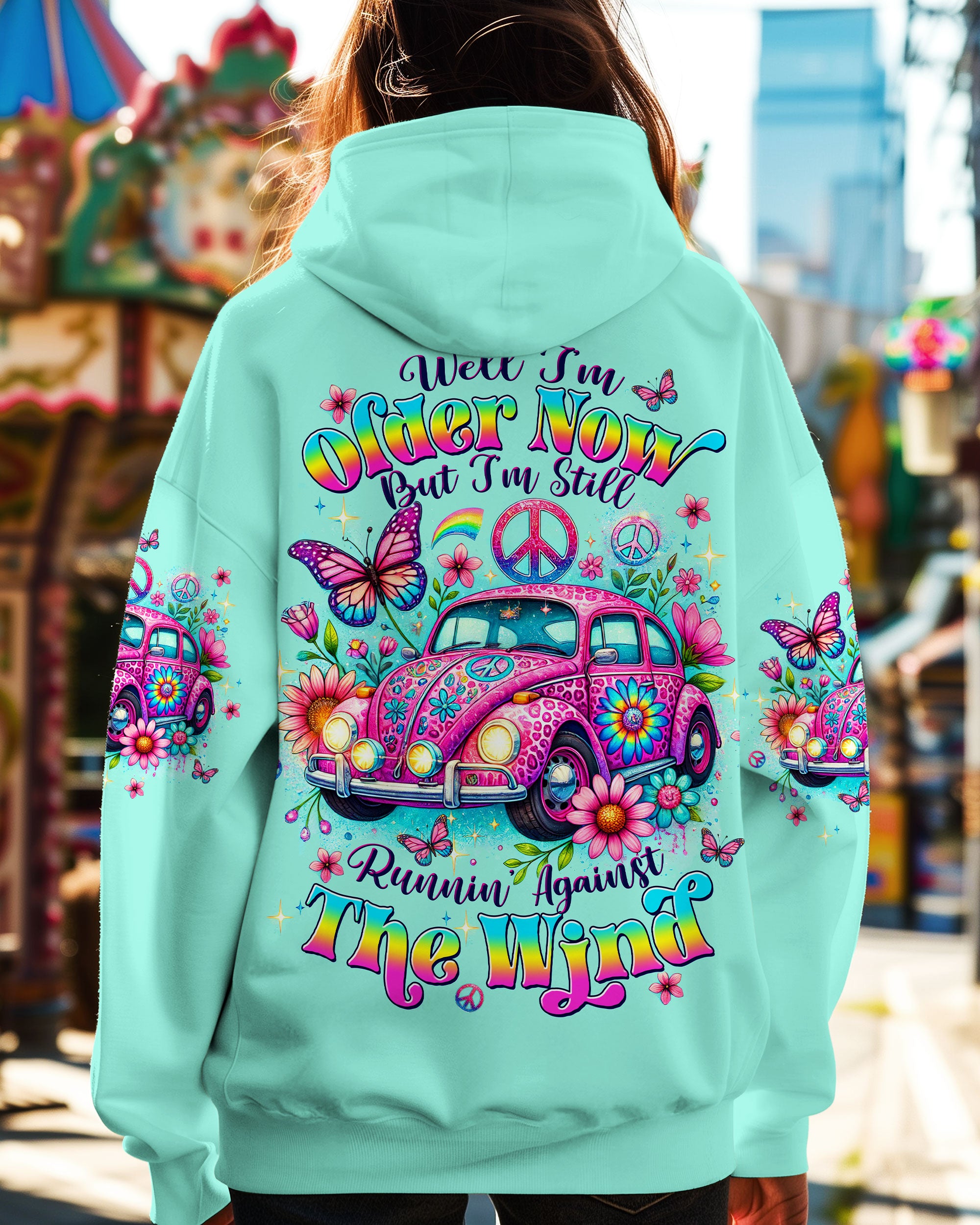 RUNNING AGAINST THE WIND LEOPARD CAR ALL OVER PRINT - TLTW0511245