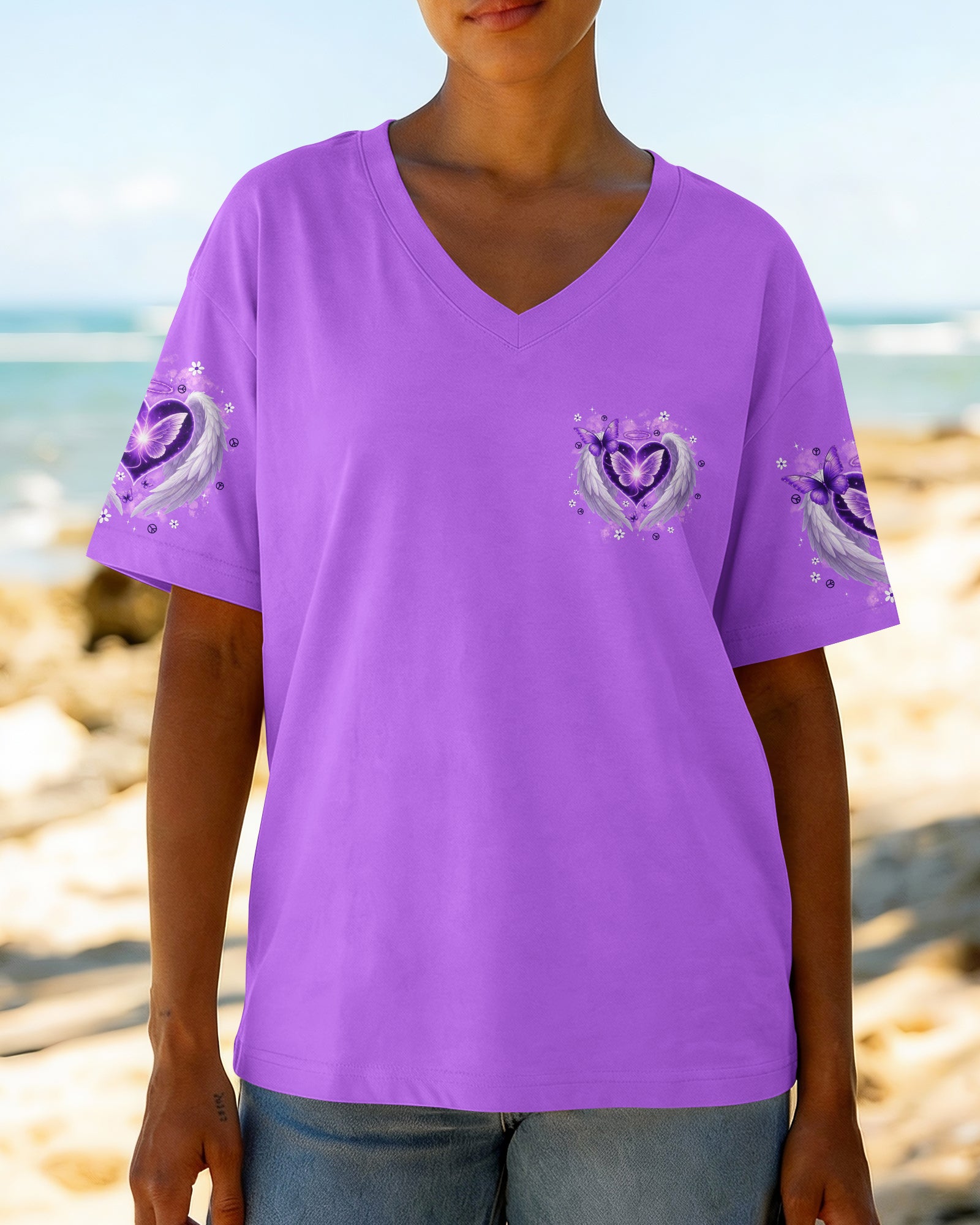 I BELIEVE THERE ARE ANGELS AMONG US ALL OVER PRINT - TYPQ0203262