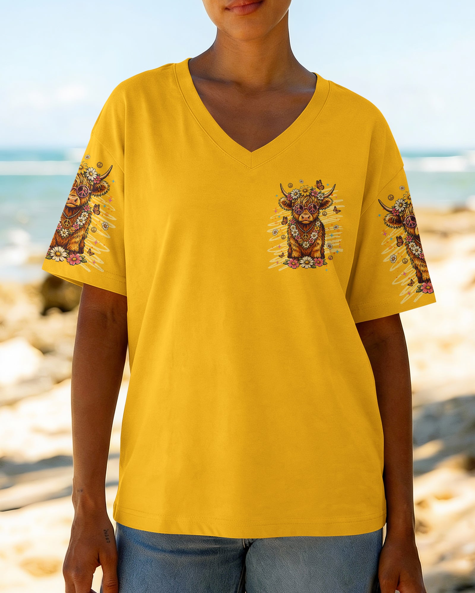 SUCK IT UP BUTTERCUP  COW ALL OVER PRINT  - TLNT0705262