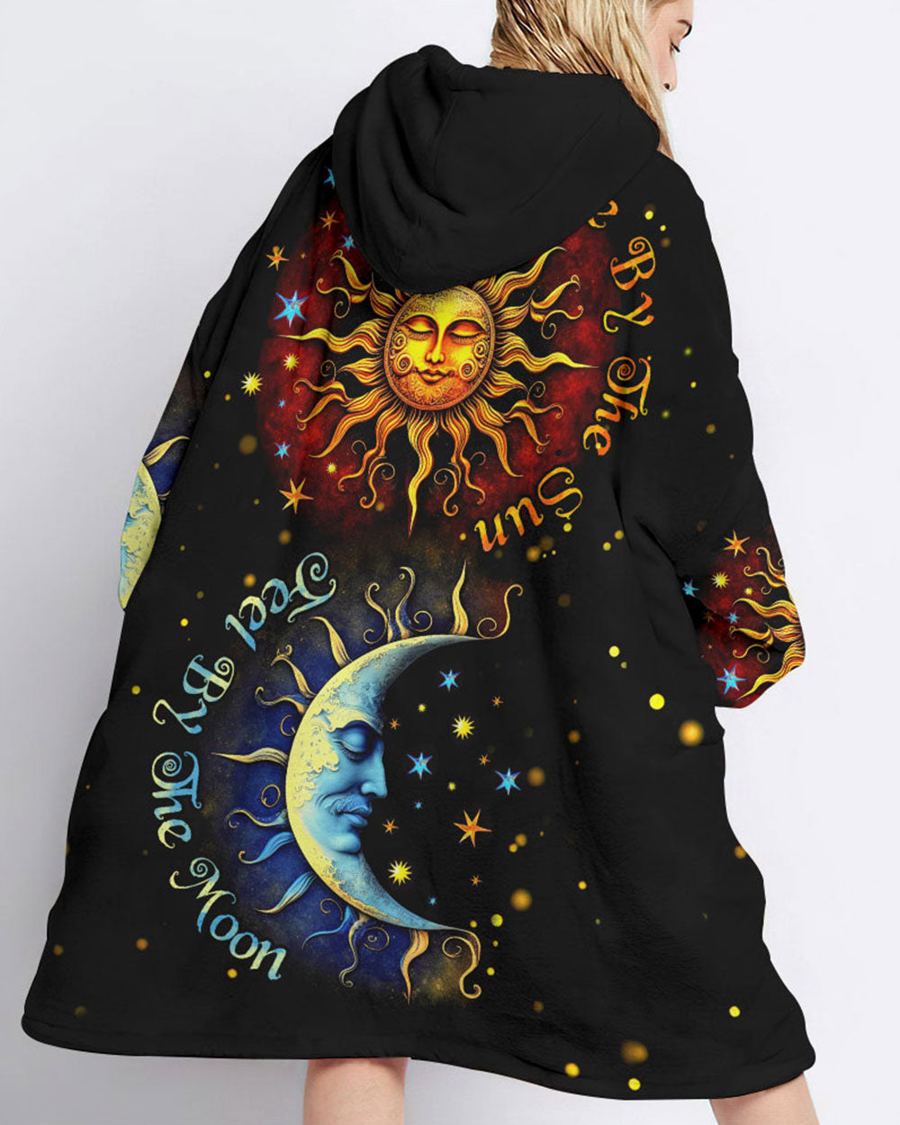 LIVE BY THE SUN SHERPA BLANKET HOODIE - TYTM2303233