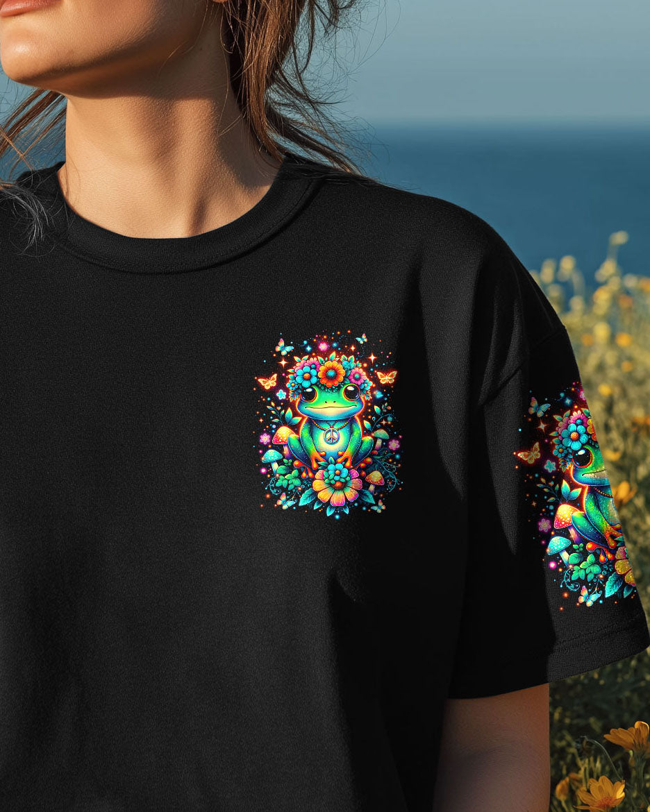 WHISPER WORDS OF WISDOM LET IT BE FROG ALL OVER PRINT  - TLTR2207251