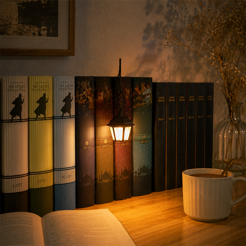 Limited Edition📚👻 Enchanted Bookshelf Lantern Bundle – Library Lantern & Ghost Lantern Set