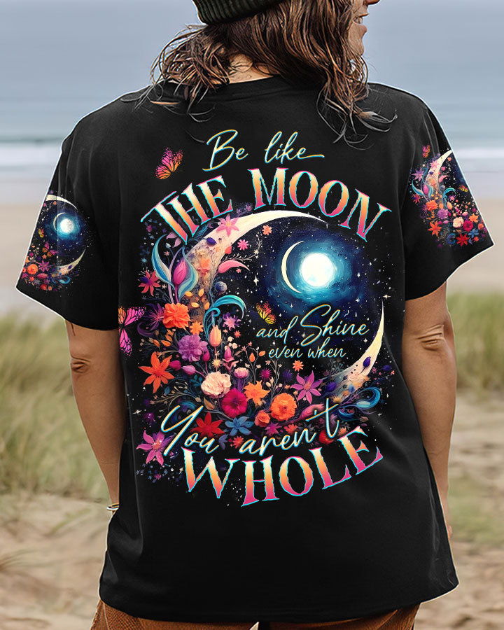BE LIKE THE MOON FLOWERS ALL OVER PRINT - TLTW1305234