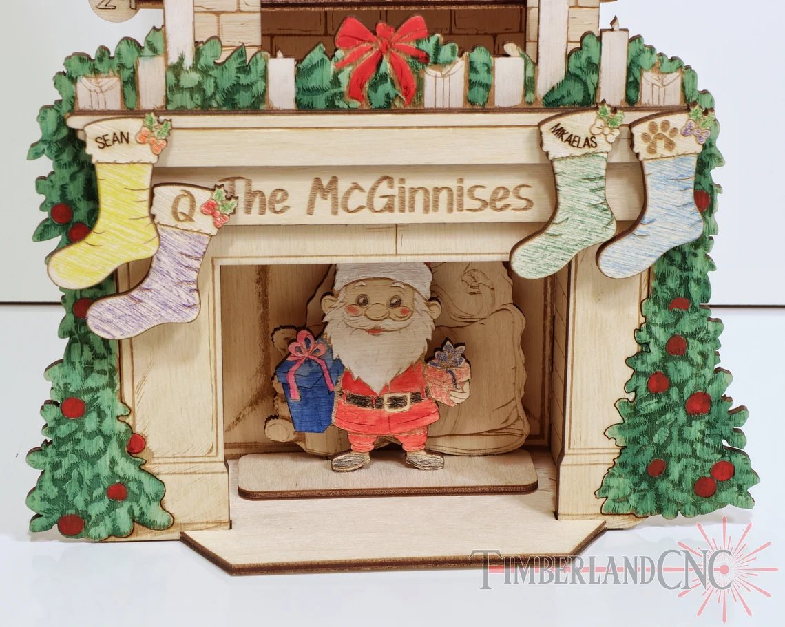 🎅Christmas Sale 49% OFF - 🎁Santa Chimney Advent Calander