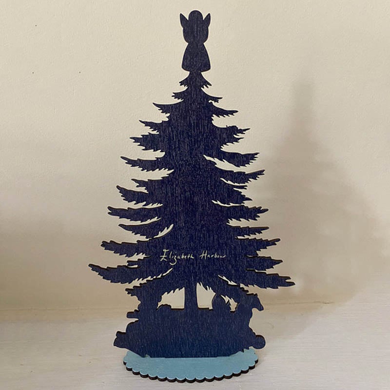 Christmas Tree - Wooden Mantle Ornament🎄