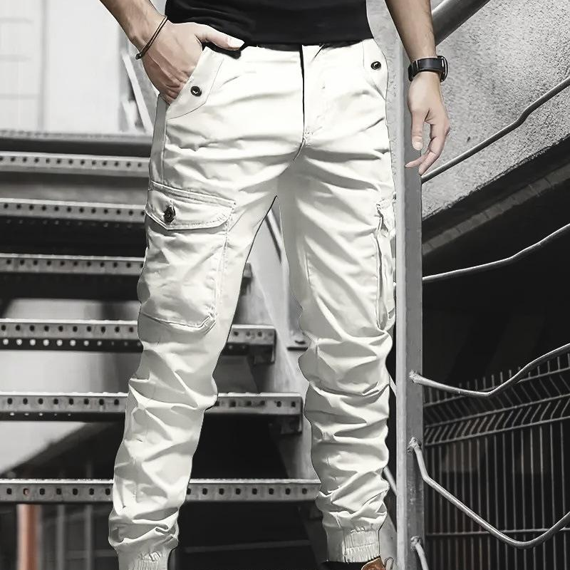 💎 -50% AUF CARGOHOSEN! 💎 Robuste Jogger für Herren: Mehrere Taschen & Bequeme Passform 👖🏞️