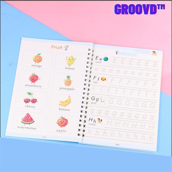 Thegroovd Magic Groove Books - Children’s Magic Copybooks