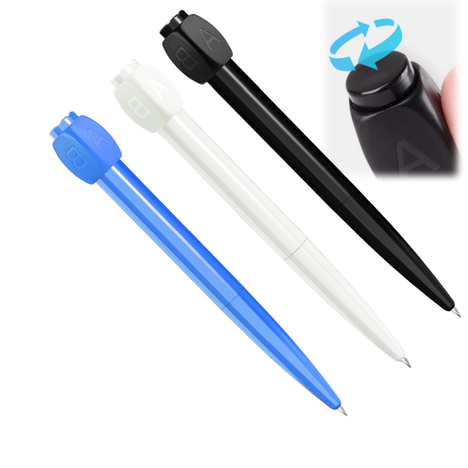 ABCD Rotation Answer Black Gel Pen🤩