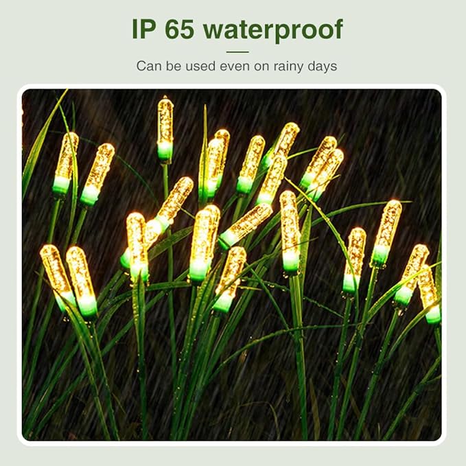💡Swaying Solar Garden Reed Lights
