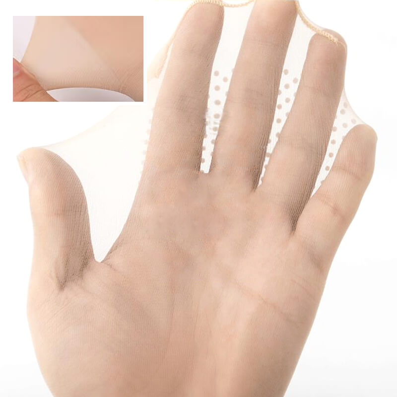 🔥2025 HOT SALE🔥💞Non-slip And Invisible Crystal Silk Socks（The more you buy, the higher the discount）