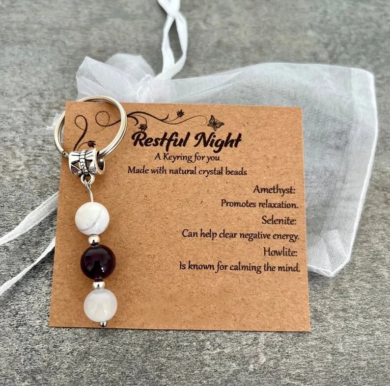🔥LAST DAY 50% OFF - 🌟Natural crystal keychain 🌟