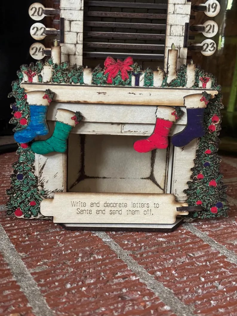 🎅Christmas Sale 49% OFF - 🎁Santa Chimney Advent Calander