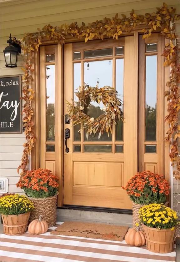 Economicalk🍁Fall Artificial Flowers for Outdoors