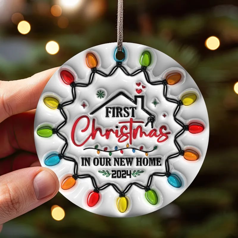 (🔥CHRISTMAS PRE-SALE 49%OFF )🎁BESTIES CHRISTMAS ROUND ORNAMENT