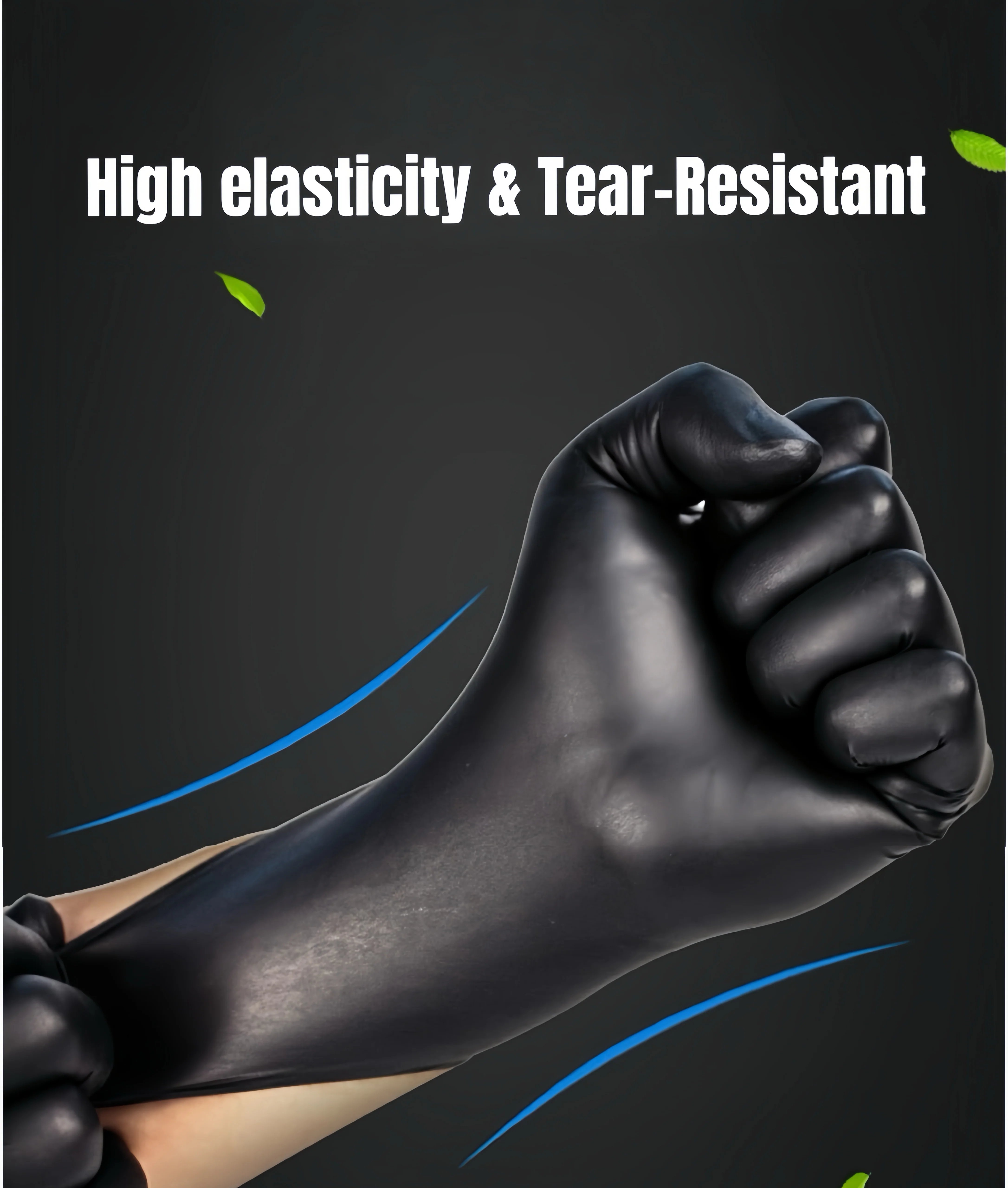 2026 New Years Sale - High Elastic Protective Rubber Nitrile Gloves