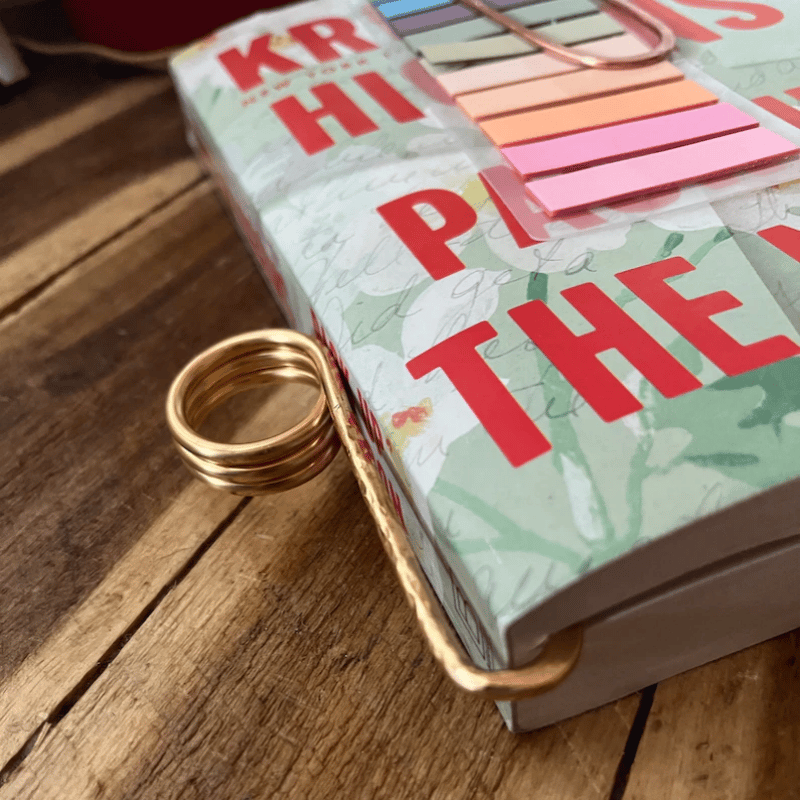 🔥2025 Hot Sale 49% OFF - Book Holder Ring Bookmark