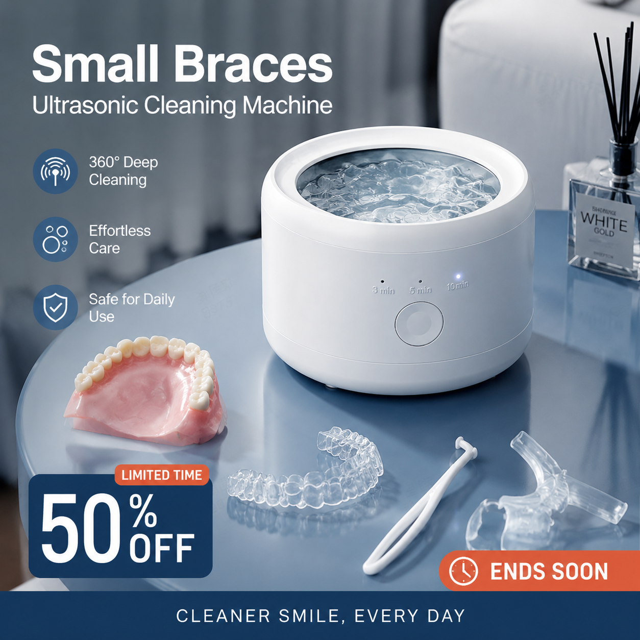 Small Braces Ultrasonic Cleaning Machine