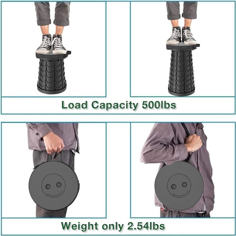 🔥Outside Must-Have🔥-2025 Upgraded Heavy-Duty Collapsible Portable Stool