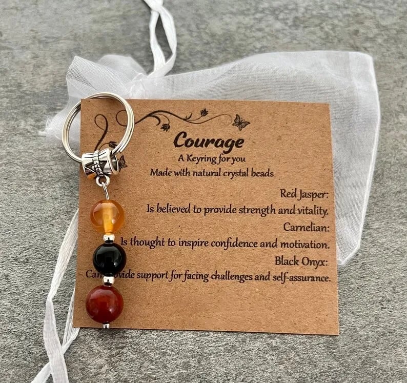 🔥LAST DAY 50% OFF - 🌟Natural crystal keychain 🌟