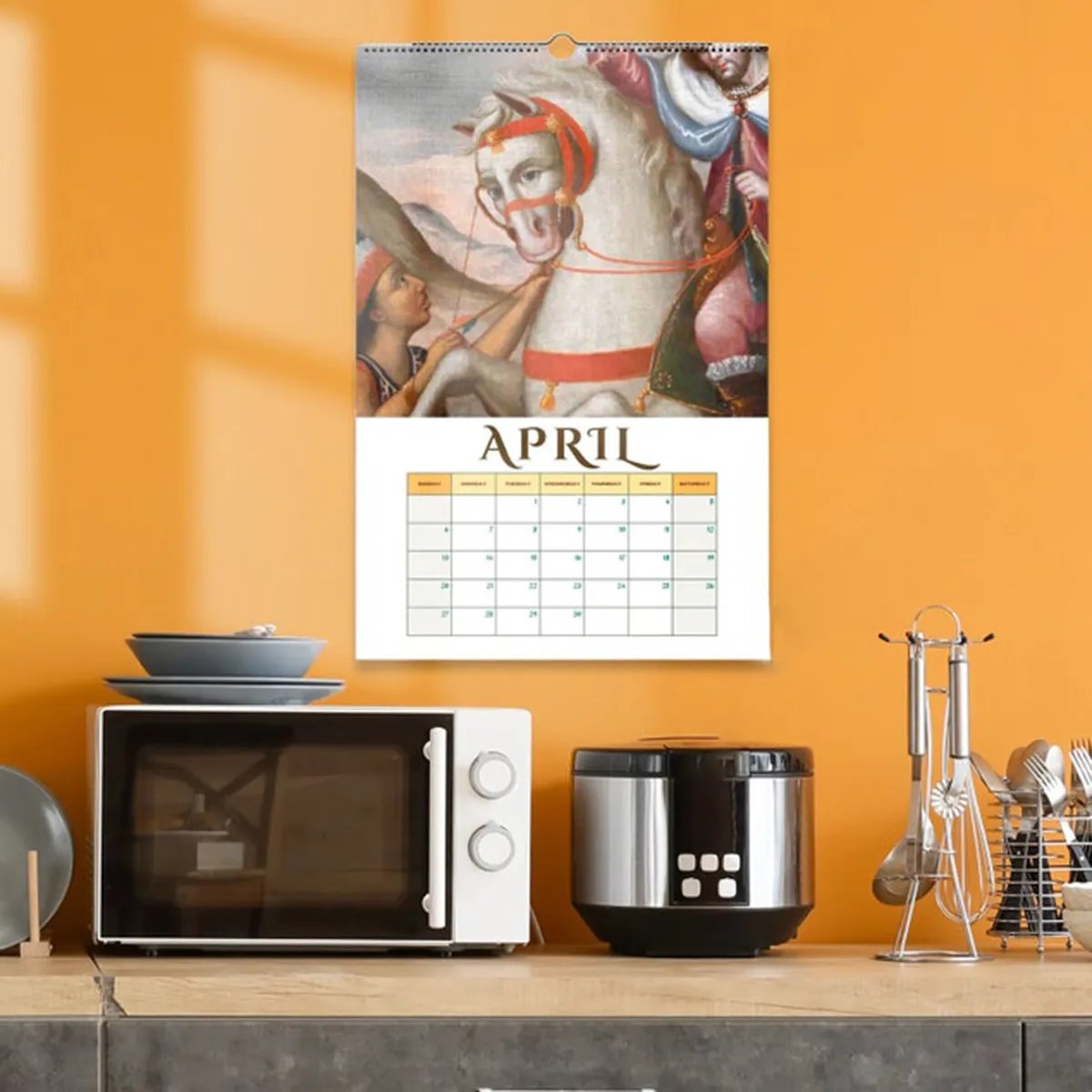 🐎2025 Medieval Horses Wall Calendar📅