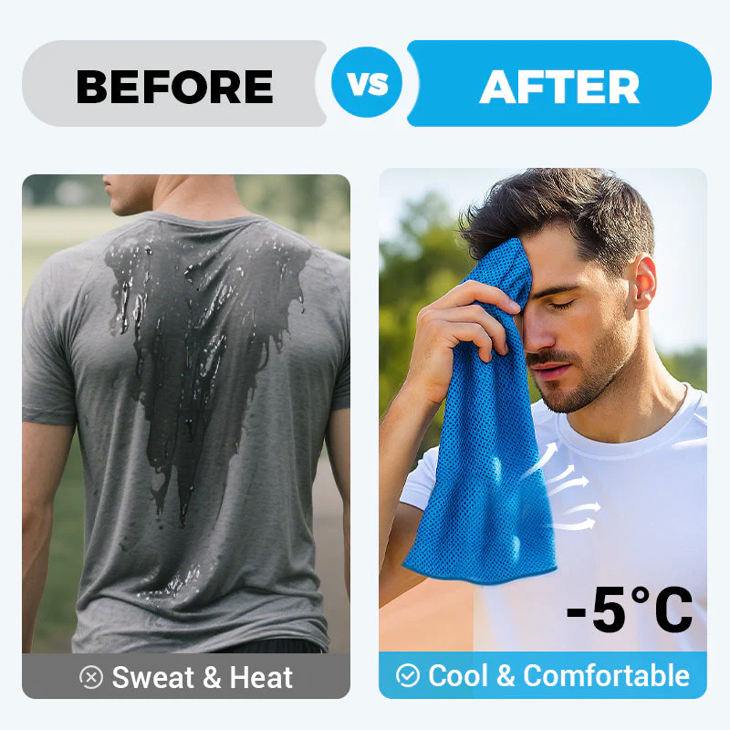 🎁 Buy 1 Get 1 Free🔥Absorbent Cooling Towel, Can Be Used Anytime, Anywhere!
