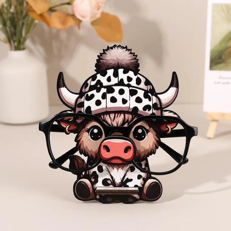 Wooden Animal Eyeglasses Frame