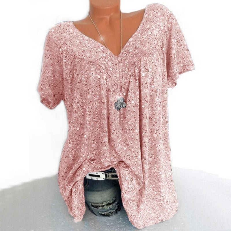 🎁New arrival 50% OFF💥🍃Spring fashion print short sleeve