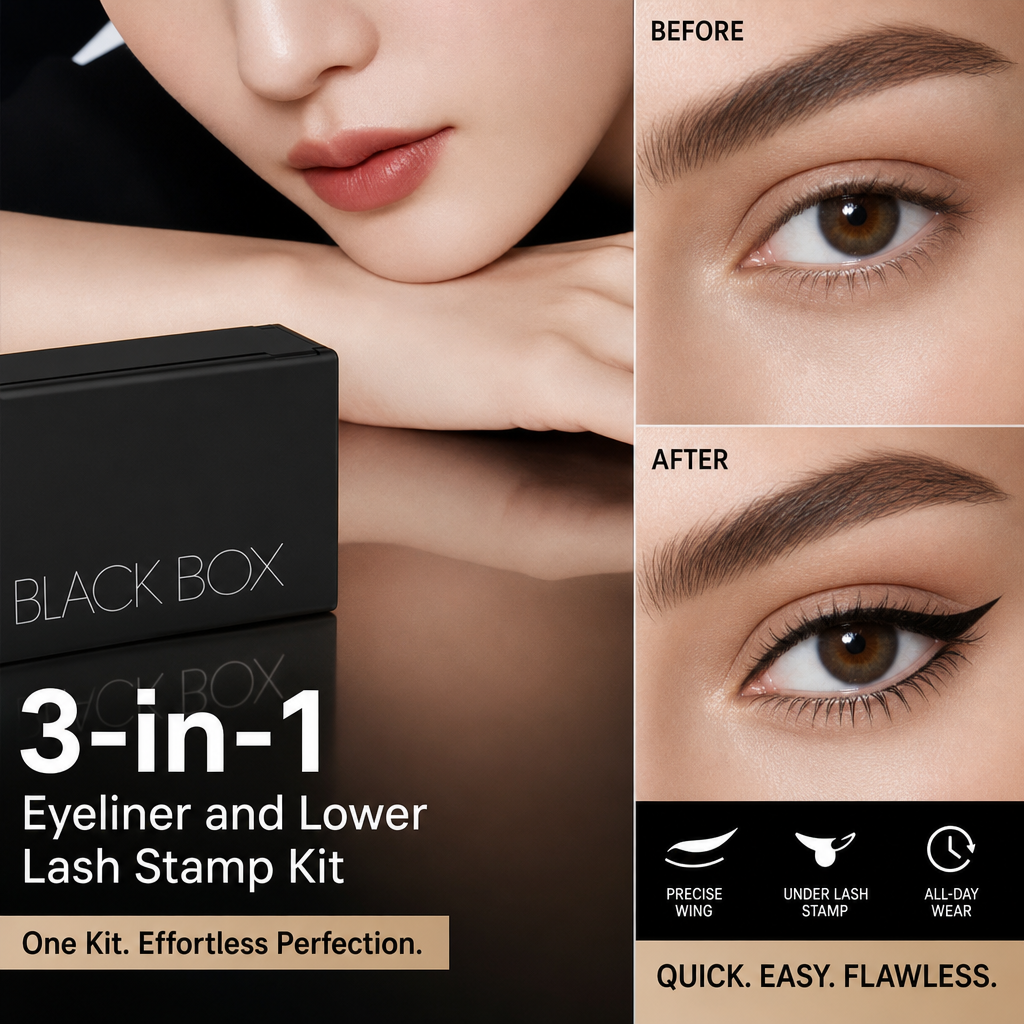 3-in-1 Eyeliner and Lower Lash Stamp Kit