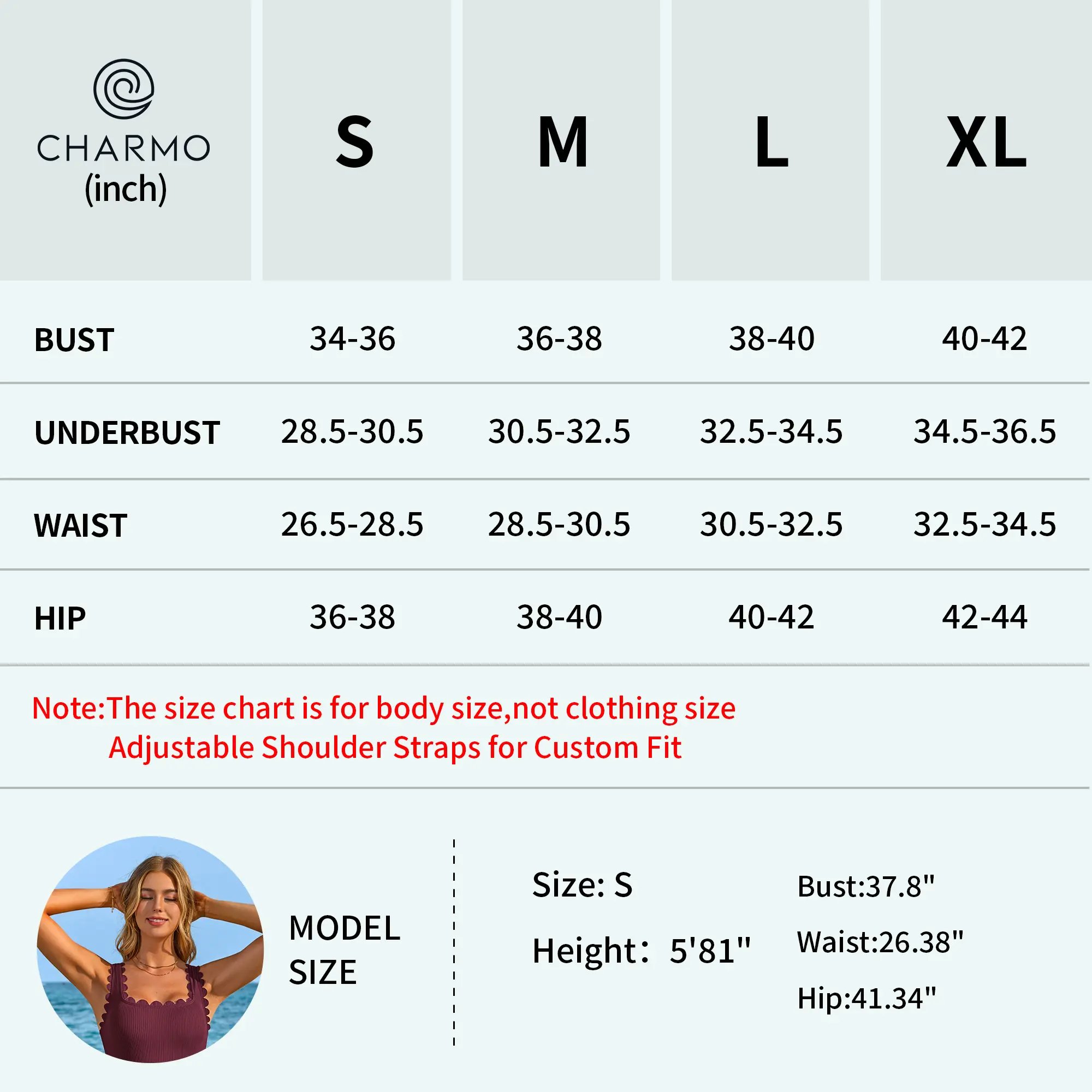 One Piece Swim Dress Scalloped Modest Swimsuits for Women Tummy Control Bathing Suit with Skirt Square Neck