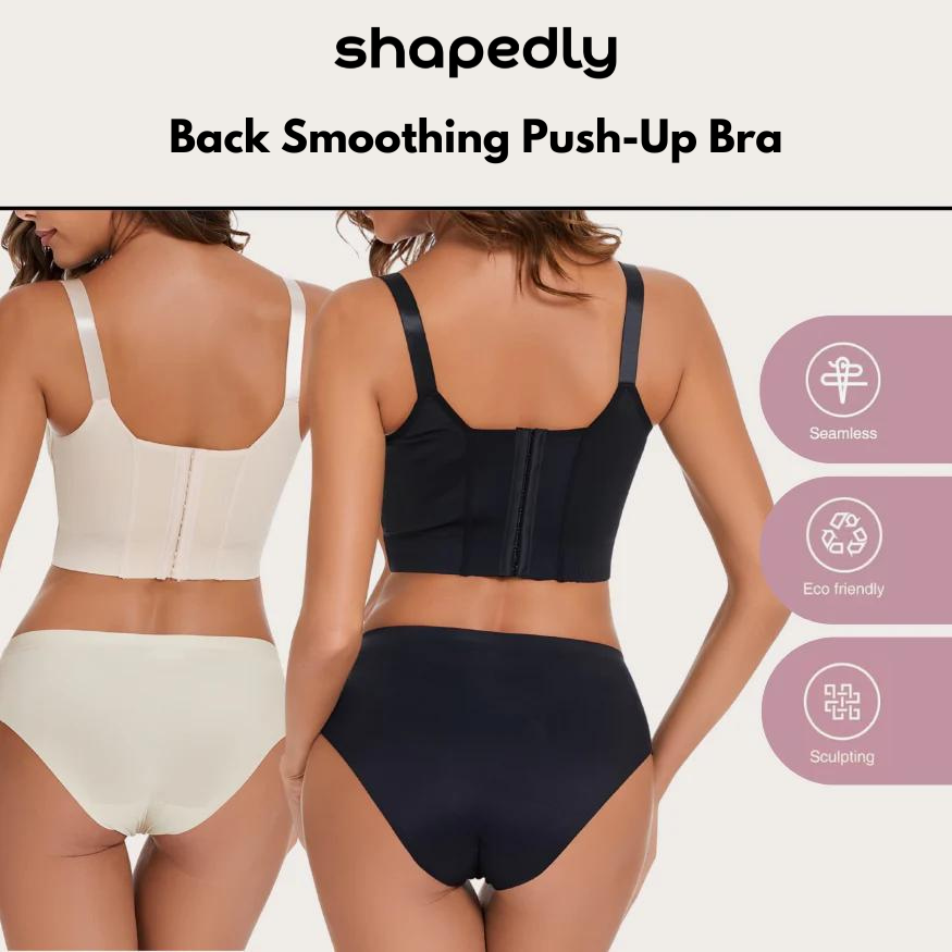 Shapedly Back Smoothing Push-Up Bra