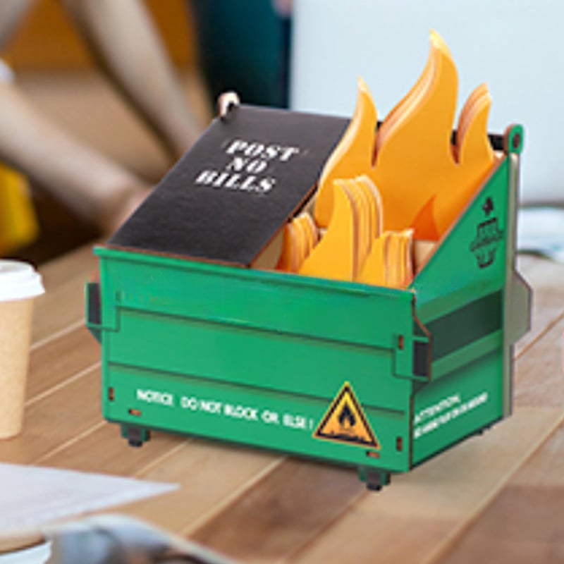 🔥LAST DAY 50% OFF - Dumpster Fire Desk Organizer