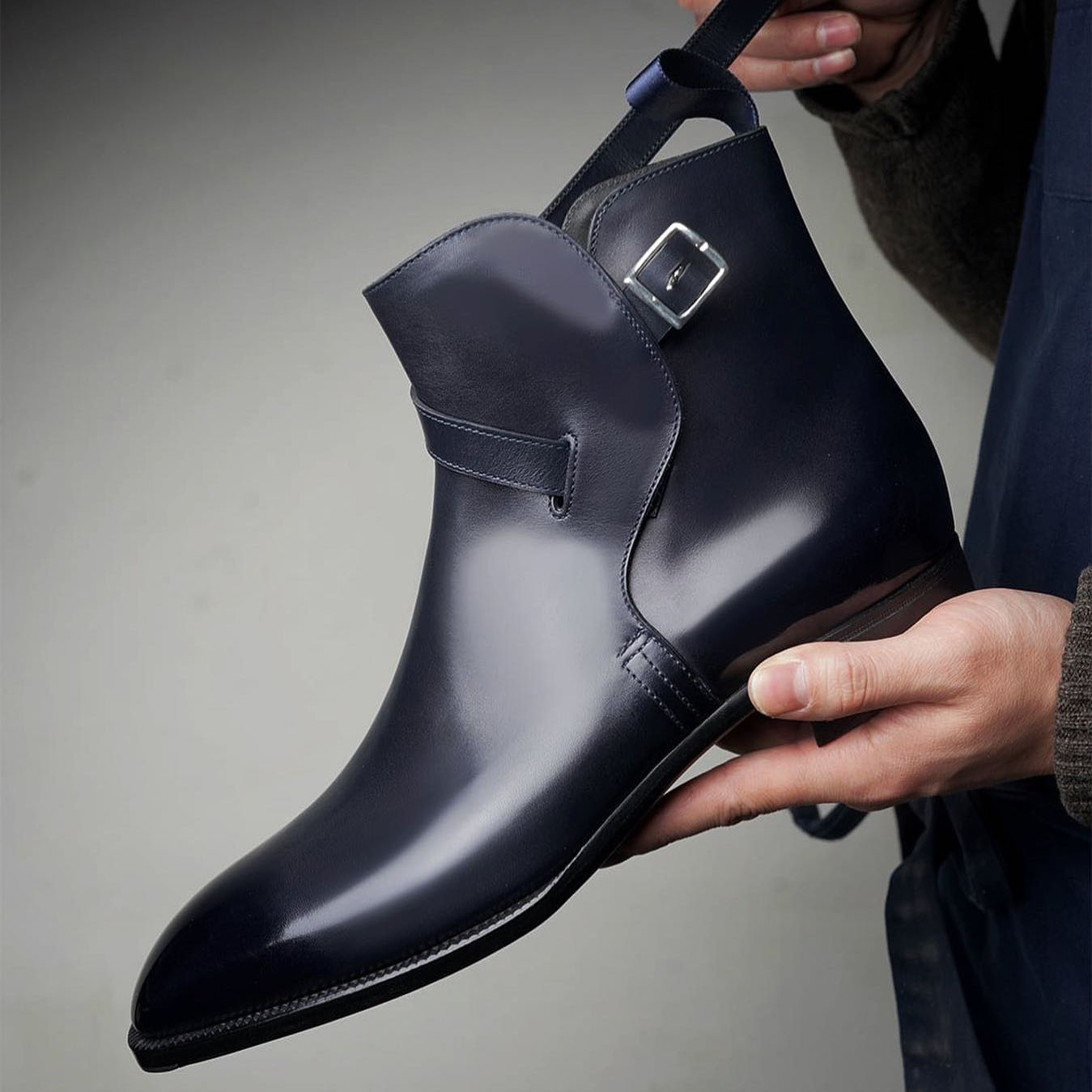 2024 new high-end fashion leather boots