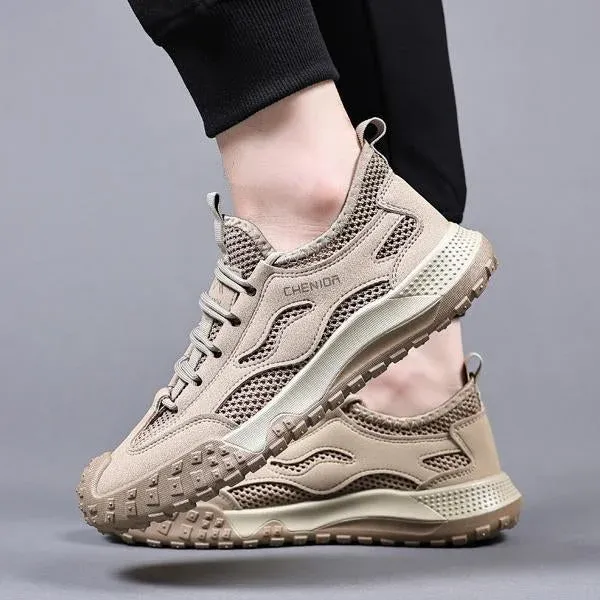 MEN'S MESH CASUAL WEAR-RESISTANT HIKING SHOES