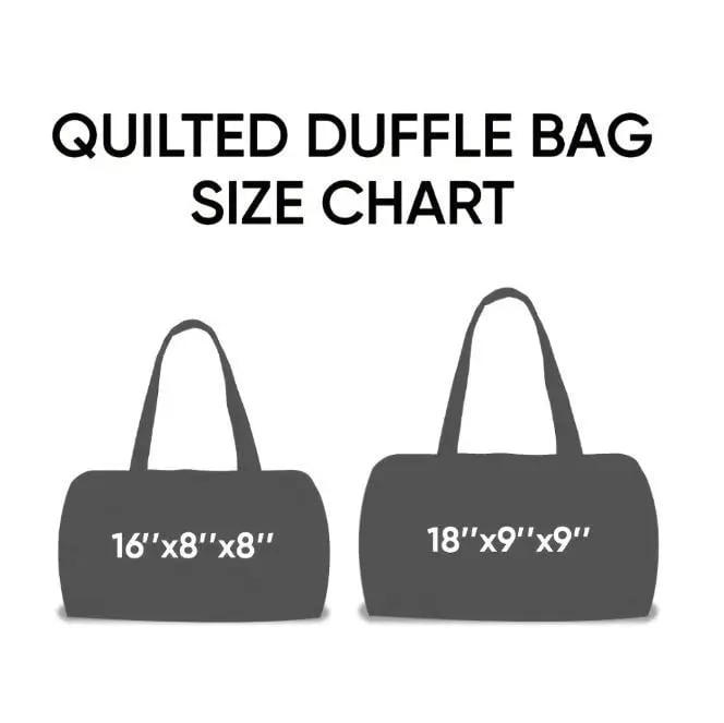 Unisex Boho Quilted Weekender Travel Bag, Lightweight & Comfortable, Hippie Design