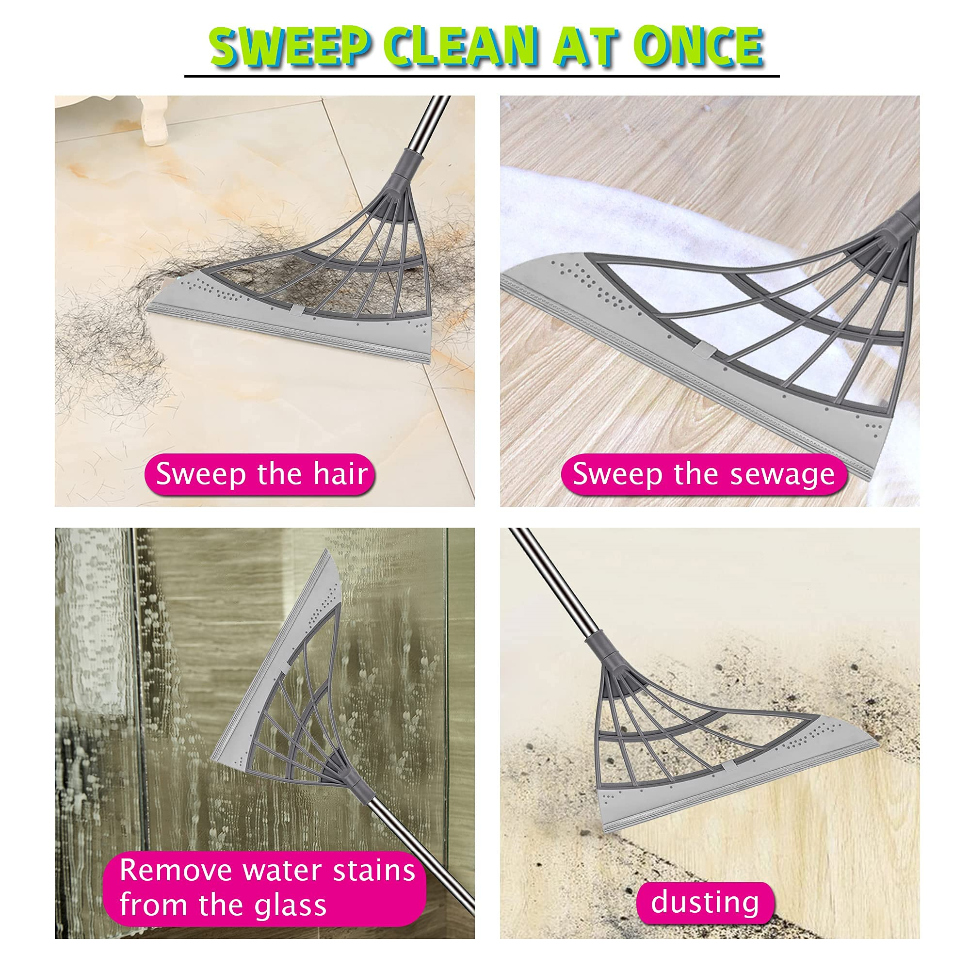 3 in 1 Silicone Magic Broom (Buy 2 Get Free Shipping)