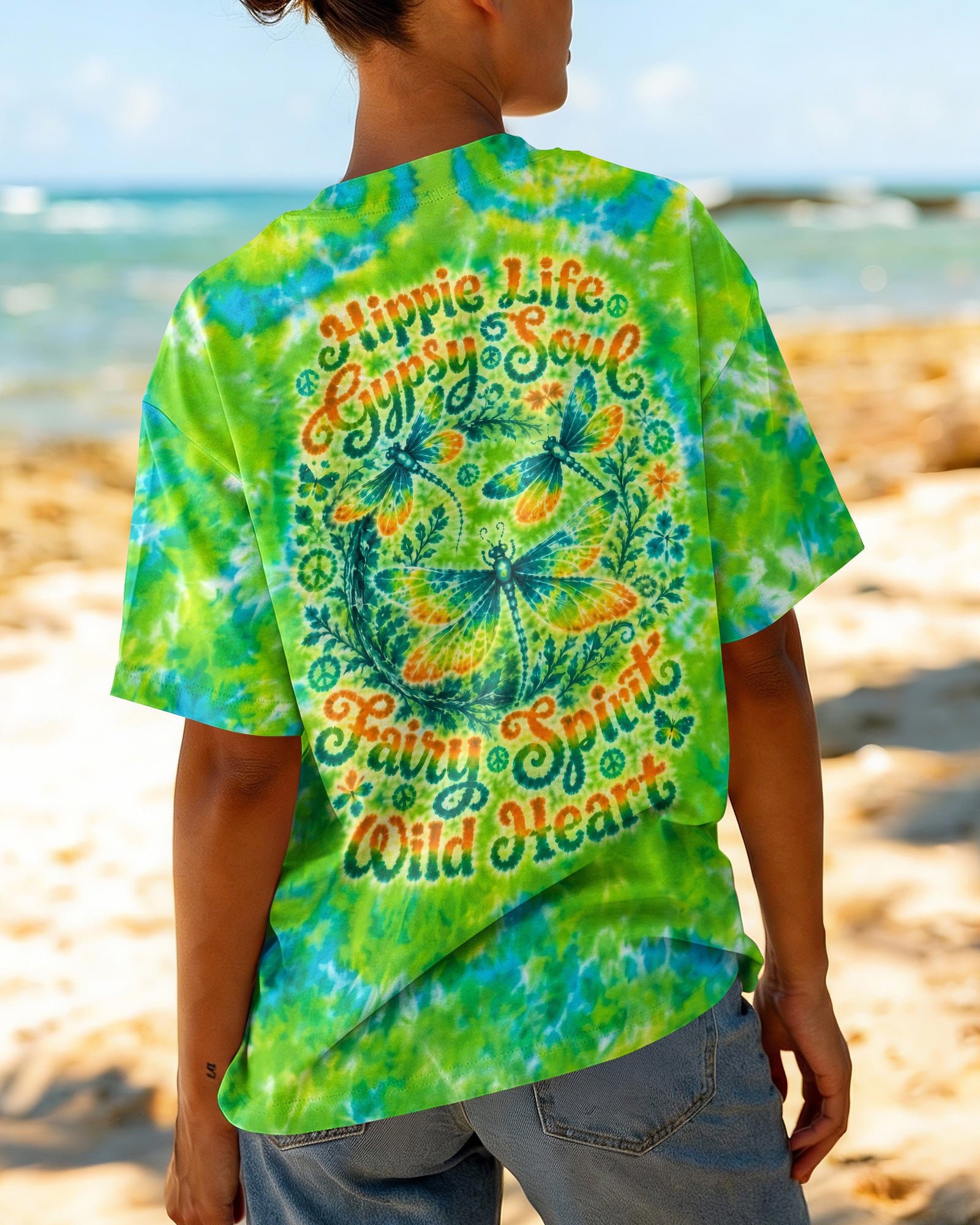 DRAGONFLY GYPSY SOUL ALL OVER PRINT - RI0807261