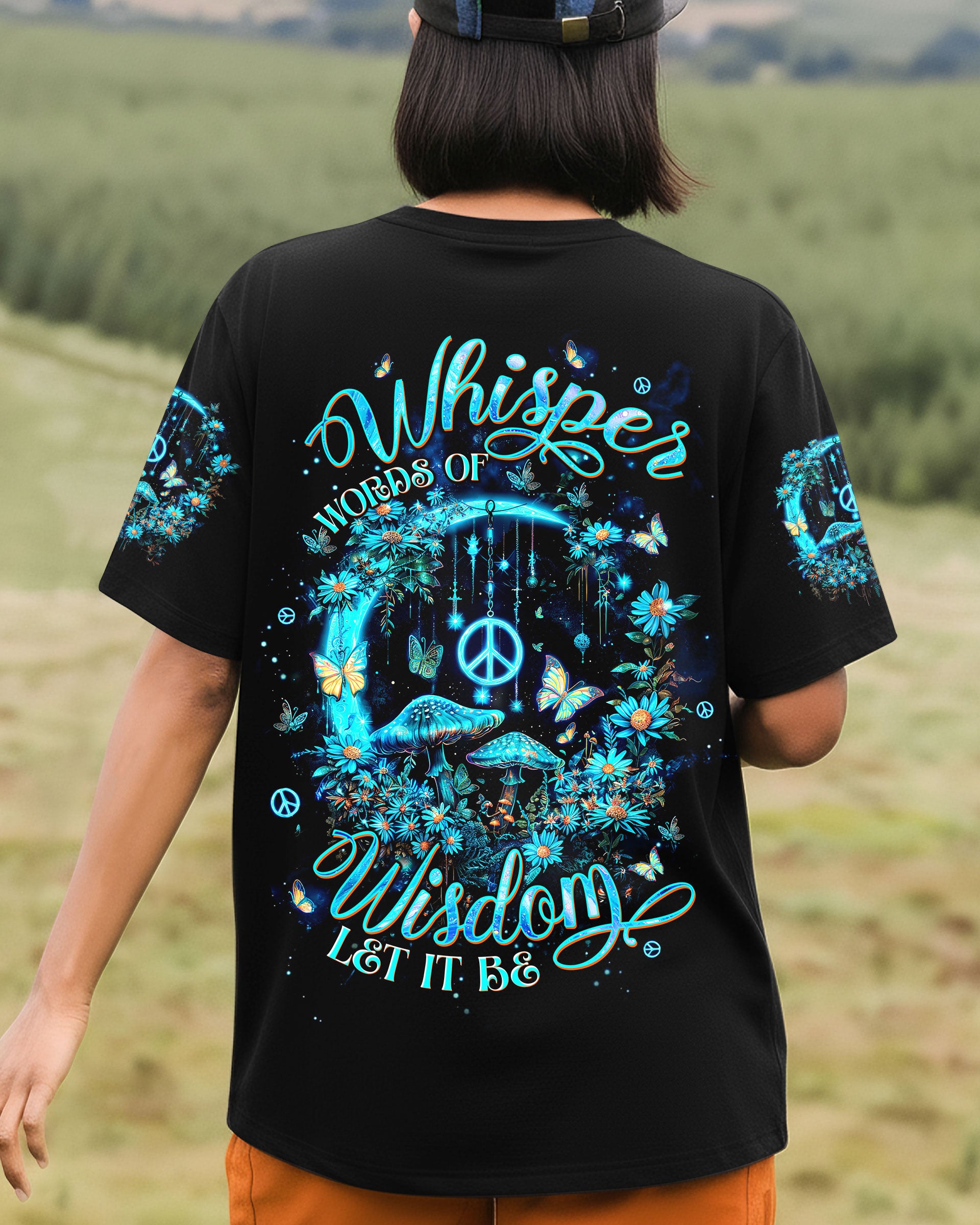 WHISPER WORDS OF WISDOM LET IT BE MOON ALL OVER PRINT  - TLTW0811251