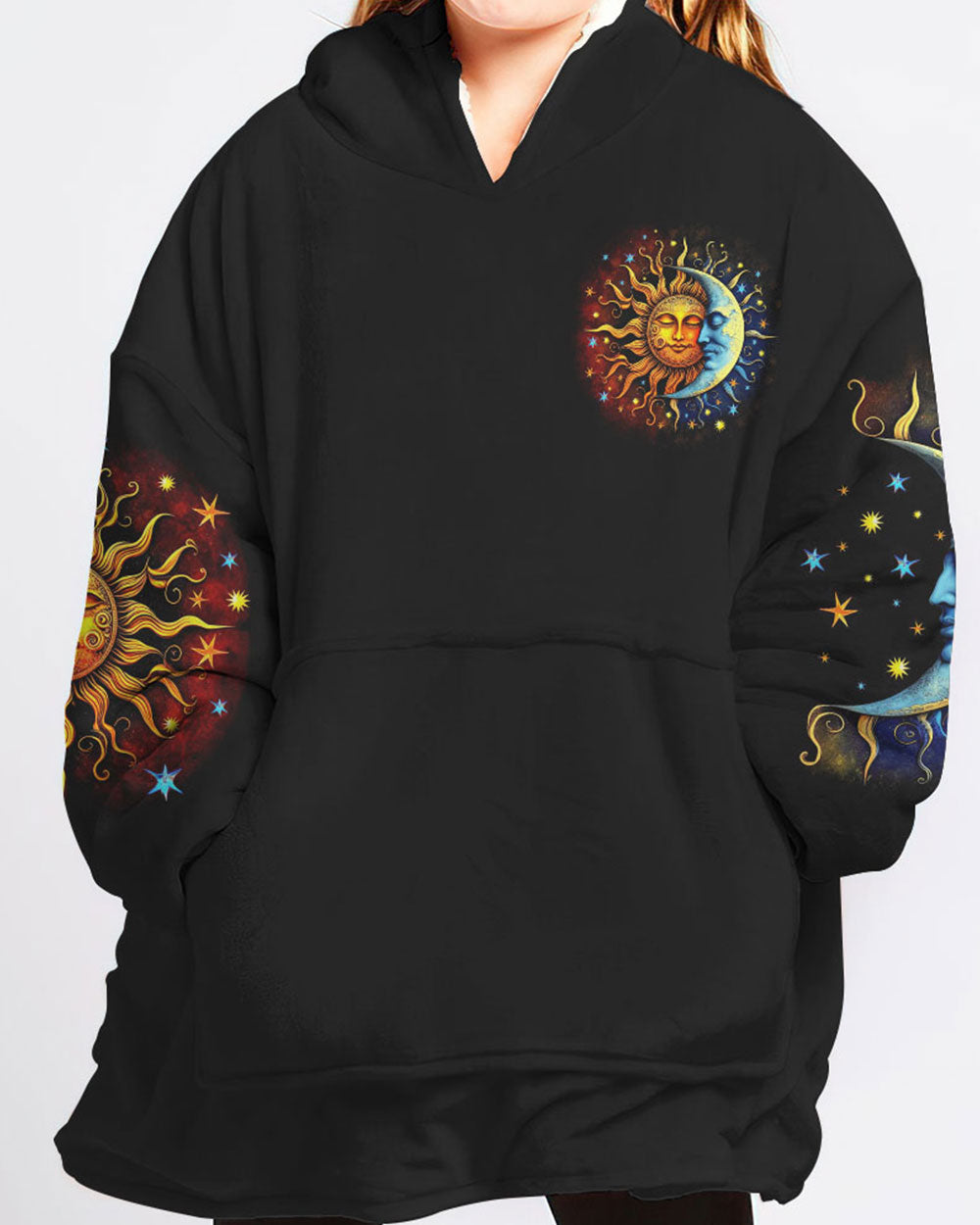 LIVE BY THE SUN SHERPA BLANKET HOODIE - TYTM2303233