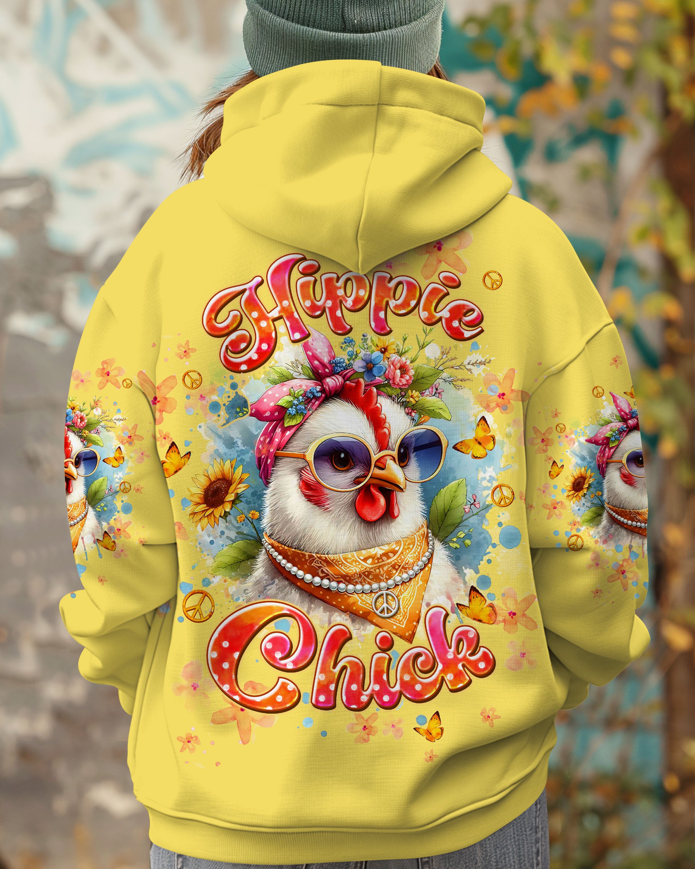 HIPPIE CHICK ALL OVER PRINT  - TLTW0508252
