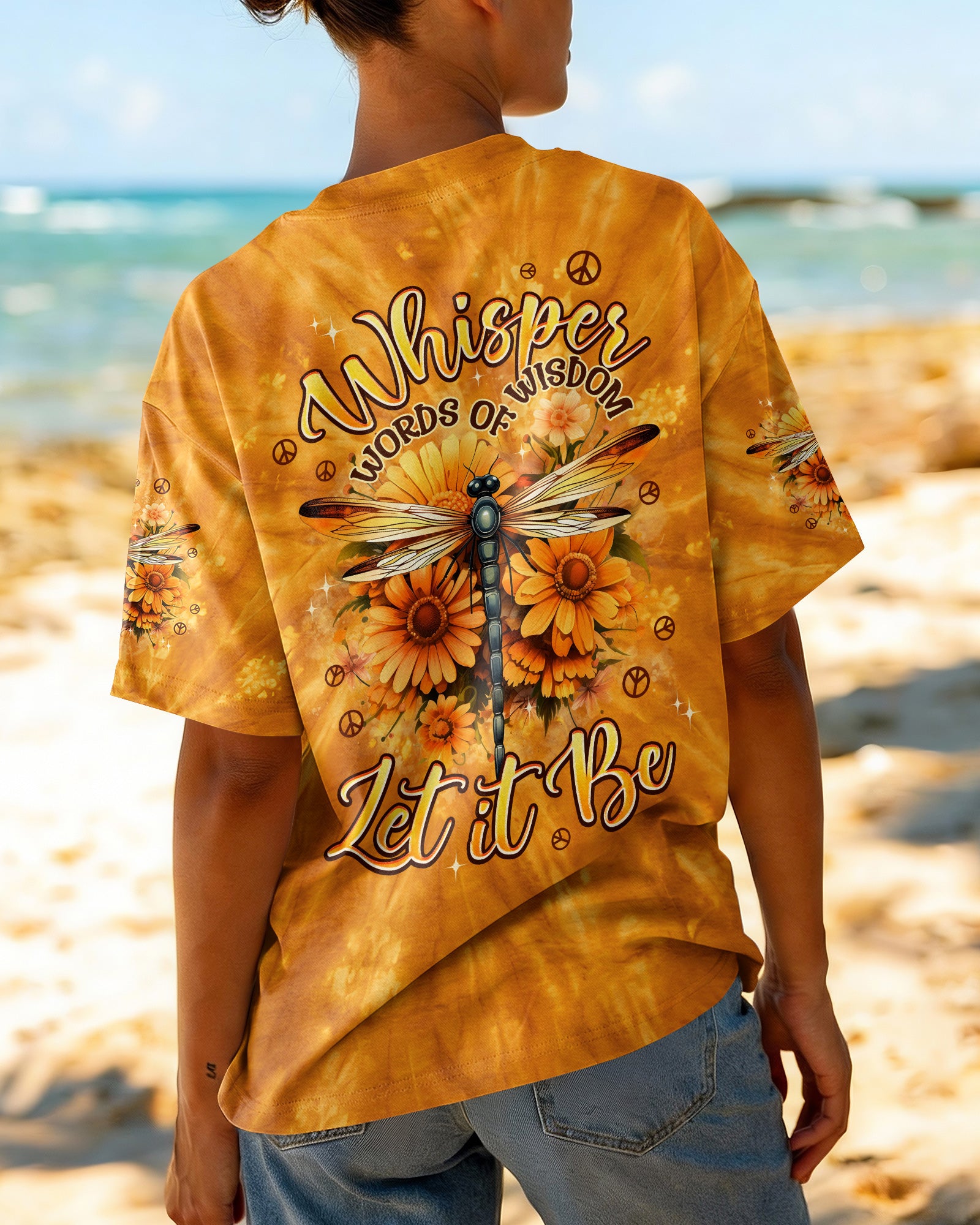 WHISPER WORDS OF WISDOM LET IT BE DRAGONFLY ALL OVER PRINT - TYPQ2204262